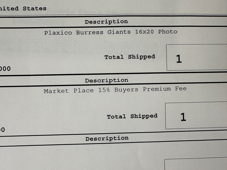 Signed Plaxico Burress NY Giants NFL 16 X 20 Photograph Autographed By Plaxico Burress With COA [Photo 9]