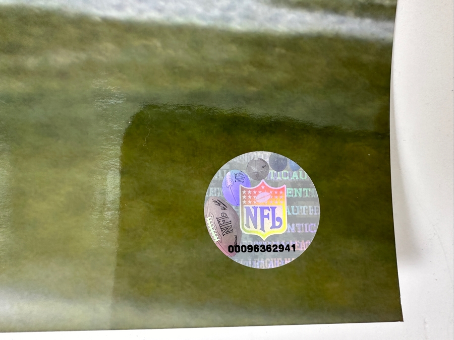 Signed Plaxico Burress NY Giants NFL 16 X 20 Photograph Autographed By Plaxico Burress With COA [Photo 5]