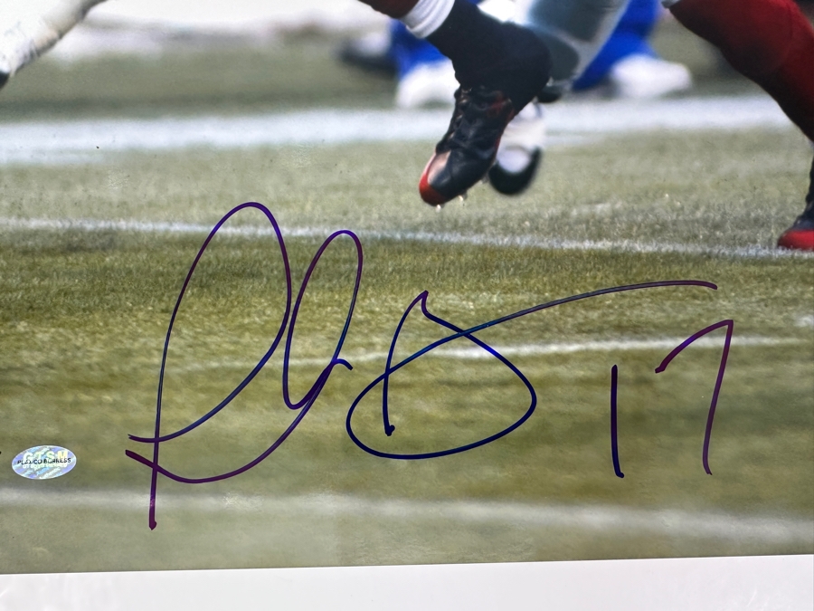 Signed Plaxico Burress NY Giants NFL 16 X 20 Photograph Autographed By Plaxico Burress With COA [Photo 3]