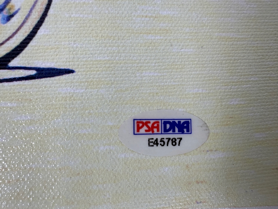 Signed Lance Armstrong Canvas Print Autographed By Lance Armstrong With PSA COA 19.5 X 15 [Photo 4]