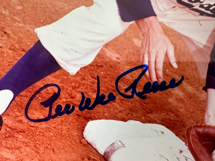 Pee Wee Reese Signed 8' X 10' Photograph Autographed By Pee Wee Reese With COA [Photo 2]