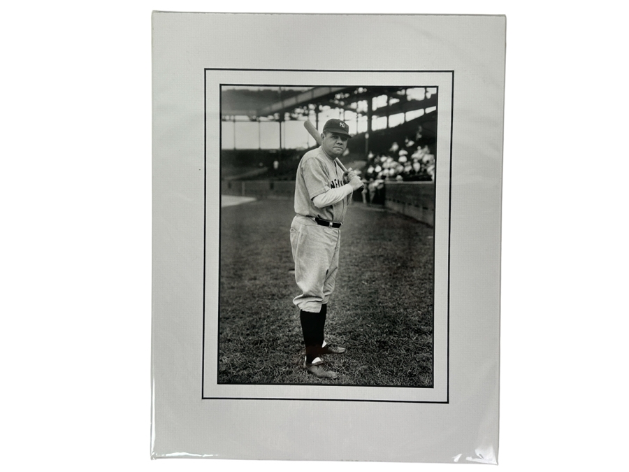 Babe Ruth 7' X 9.5' B&W Photograph [Photo 2]