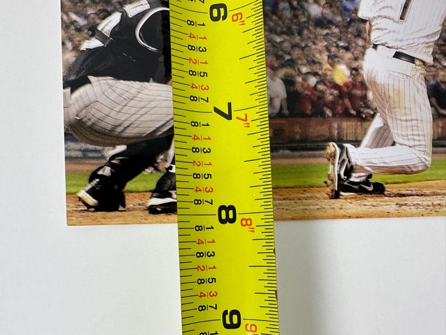 Signed Craig Biggio MLB 10' X 8' B&W Photograph Autographed By Craig Biggio With COA [Photo 7]