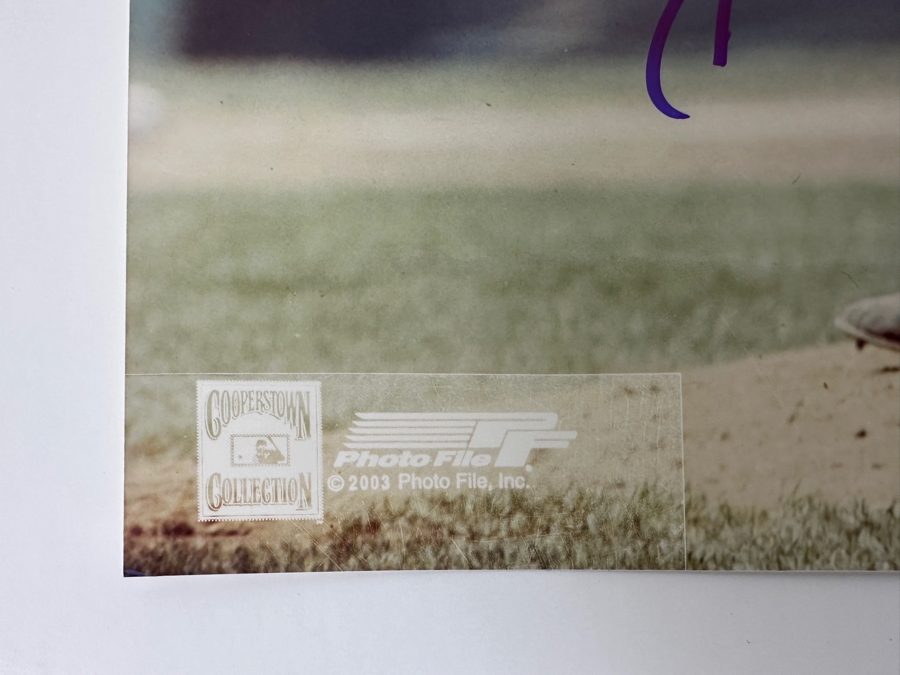 Signed Gaylord Perry HOF San Francisco Giants MLB 8' X 10' B&W Photograph Autographed By Gaylord Perry With COA [Photo 5]