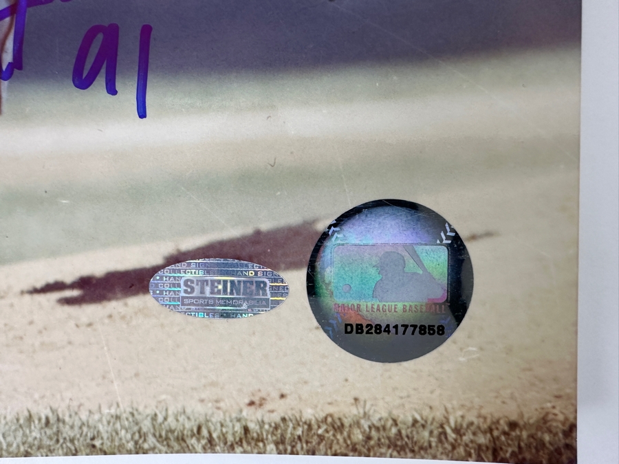 Signed Gaylord Perry HOF San Francisco Giants MLB 8' X 10' B&W Photograph Autographed By Gaylord Perry With COA [Photo 4]