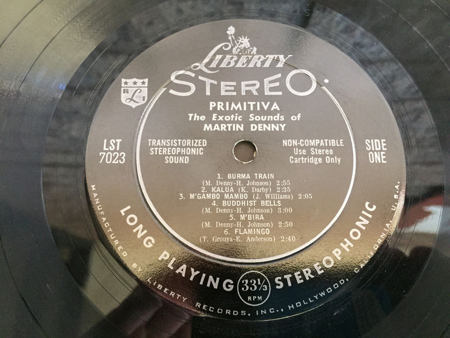 Martin Denny ‎- Primitiva - Liberty ‎- LST 7023 [Photo 4]