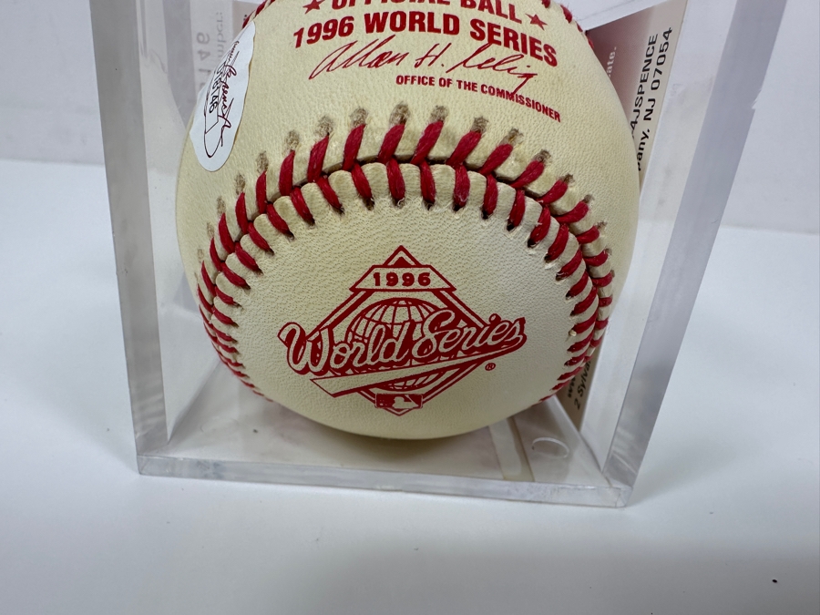 Signed Fred McGriff Autographed MLB Baseball With Certificate Of Authenticity (COA) [Photo 4]