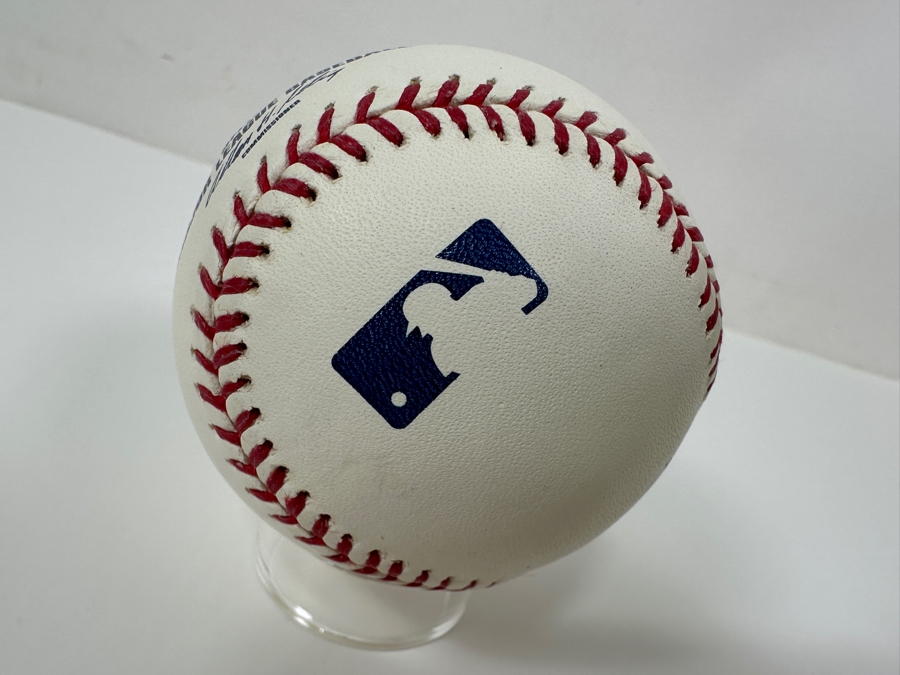 Signed Nolan Ryan With Inscription '5,714 K's' Autographed MLB Baseball With Certificate Of Authenticity (COA) [Photo 6]