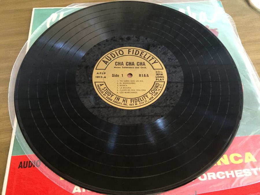 Memo Salamanca And His Cha Cha Orchestra - Cha, Cha, Cha, Vol. 2 - Audio Fidelity ‎- AFLP 1813 [Photo 4]