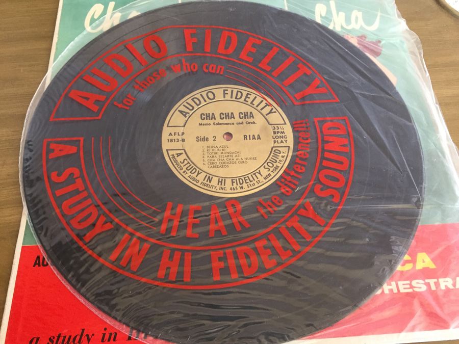 Memo Salamanca And His Cha Cha Orchestra - Cha, Cha, Cha, Vol. 2 - Audio Fidelity ‎- AFLP 1813 [Photo 3]