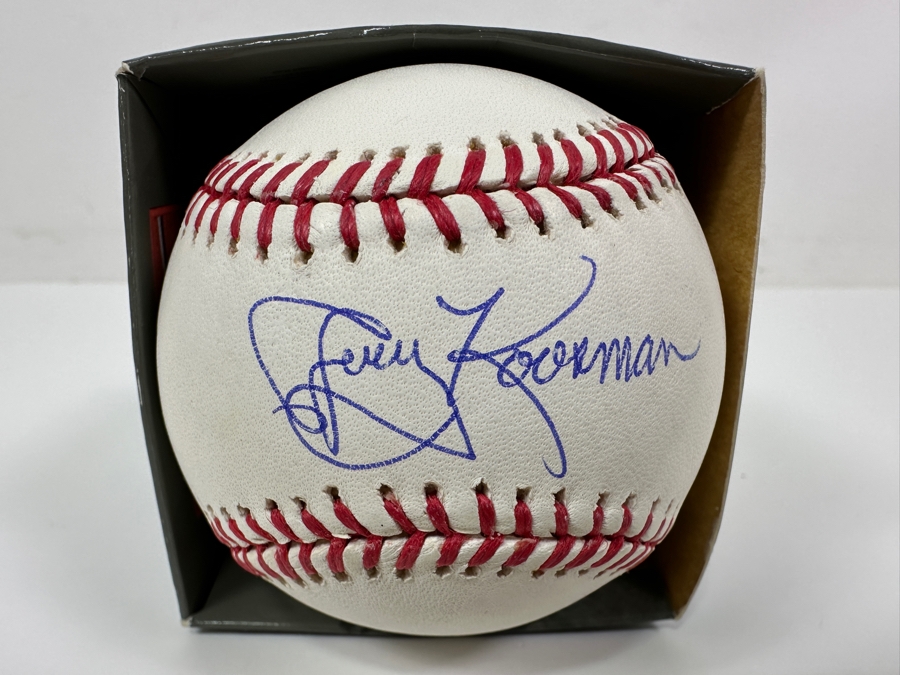 Signed Jerry Koosman Autographed MLB Baseball With Certificate Of Authenticity (COA) [Photo 2]