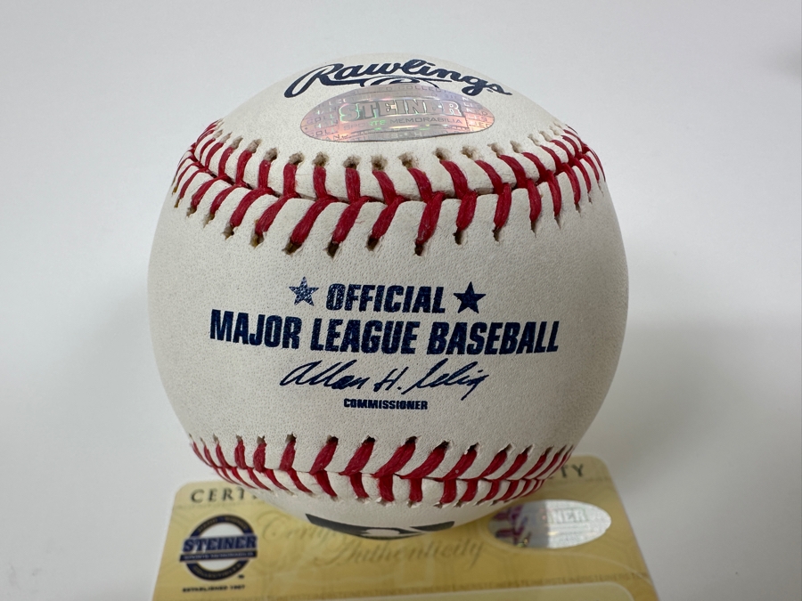 Signed Jerry Koosman Autographed MLB Baseball With Certificate Of Authenticity (COA) [Photo 5]