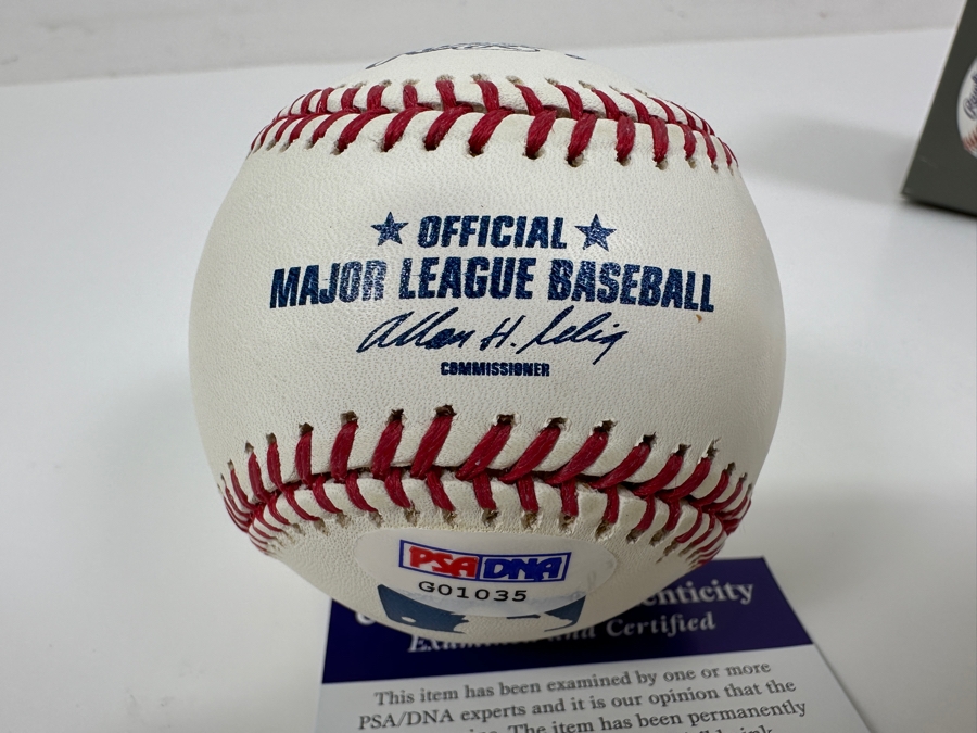 Signed Tom Seaver Autographed MLB Baseball With Certificate Of Authenticity (COA) [Photo 4]