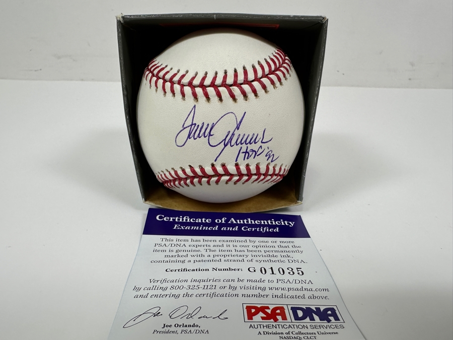Signed Tom Seaver Autographed MLB Baseball With Certificate Of Authenticity (COA) [Photo 5]