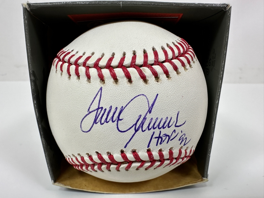 Signed Tom Seaver Autographed MLB Baseball With Certificate Of Authenticity (COA) [Photo 2]