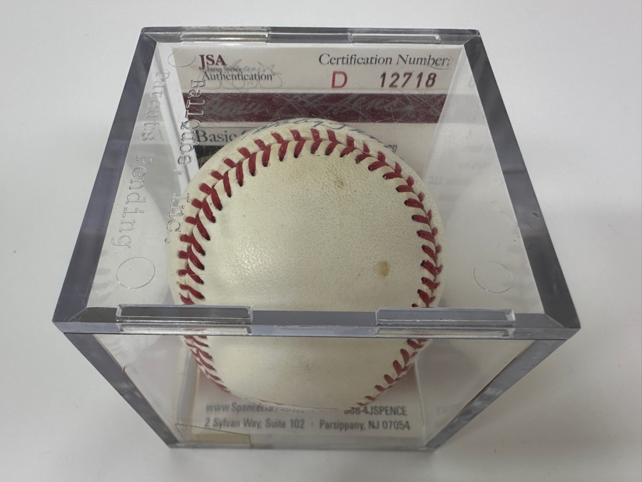 Signed Bobby Thomson / Ralph Branca Autographed MLB Baseball With Certificate Of Authenticity (COA) [Photo 5]