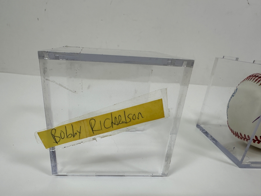 Signed Bobby Richardson Autographed MLB Baseball With Certificate Of Authenticity (COA) [Photo 3]