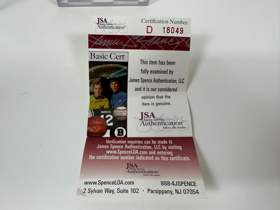 Signed Bobby Richardson Autographed MLB Baseball With Certificate Of Authenticity (COA) [Photo 4]