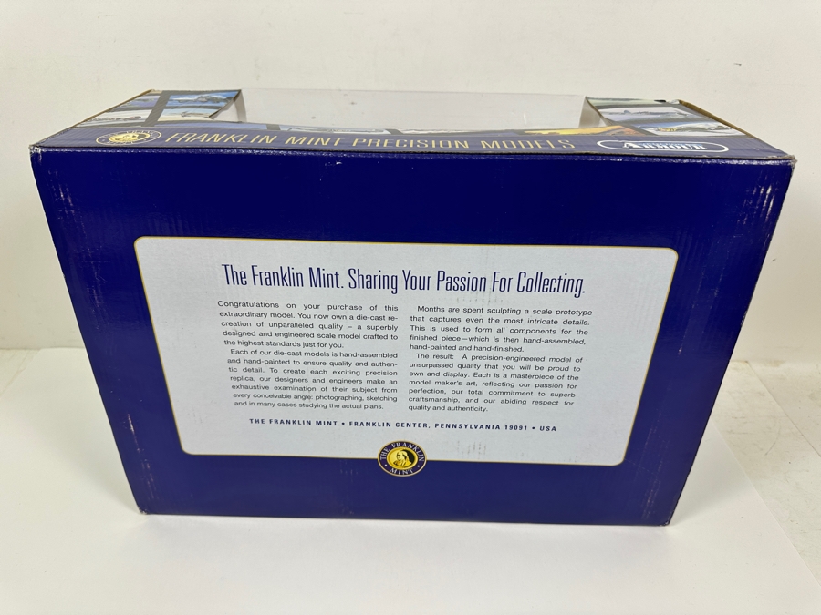 New Franklin Mint Precision Models Armour Collection 1:48 Scale Die-Cast Model Of A Mikoyan MiG-29 Fulcrum Fighter Jet 16.5'W X 12'D X 7'H [Photo 7]