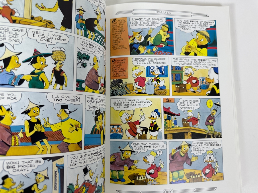 1987 First Trade Edition Paperback Book Walt Disney's Uncle Scrooge McDuck: His Life & Times Written Drawn Carl Barks [Photo 8]