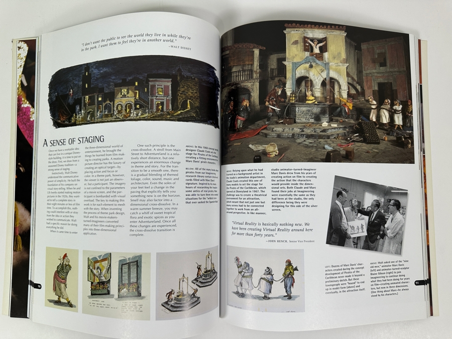 Vintage 1996 First Paperback Edition Book Walt Disney Imagineering: A Behind The Dreams Look At Making The Magic Real [Photo 6]