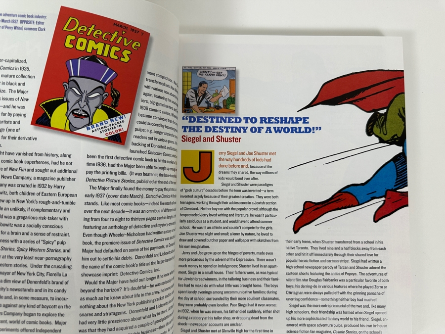 2013 First Edition Hardcover Book Super Heroes! Capes, Cowls, And The Creation Of Comic Book Culture By Laurence Maslon [Photo 8]