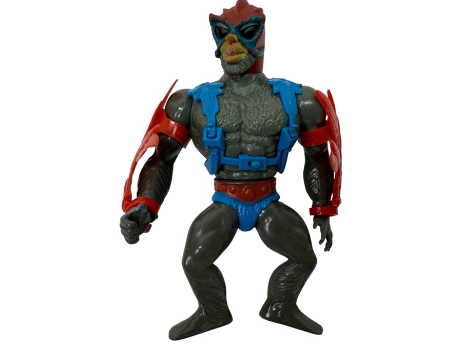 Mattel 1981 Masters Of The Universe Stratos Action Figure 6'H