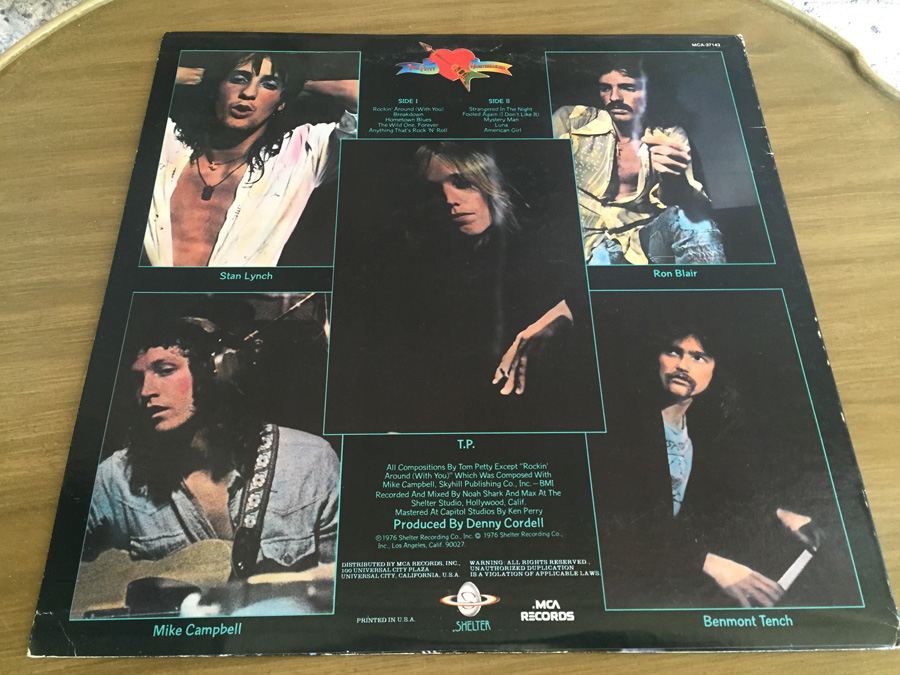 Tom Petty And The Heartbreakers ‎- Tom Petty And The Heartbreakers - MCA Records ‎- MCA-37143 [Photo 2]