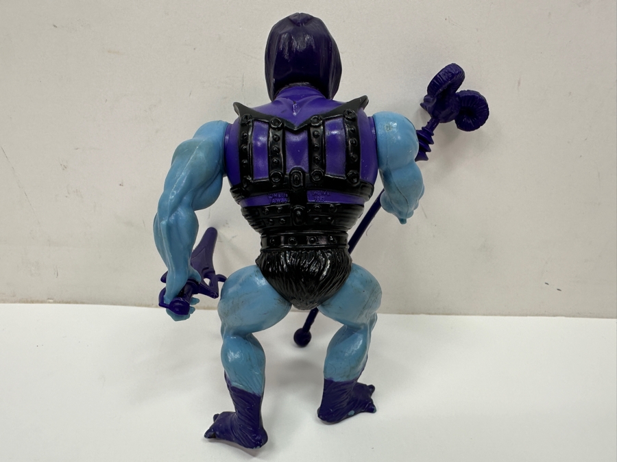 Mattel 1983 Masters Of The Universe Battle Armor Skeletor Action Figure 6'H [Photo 6]