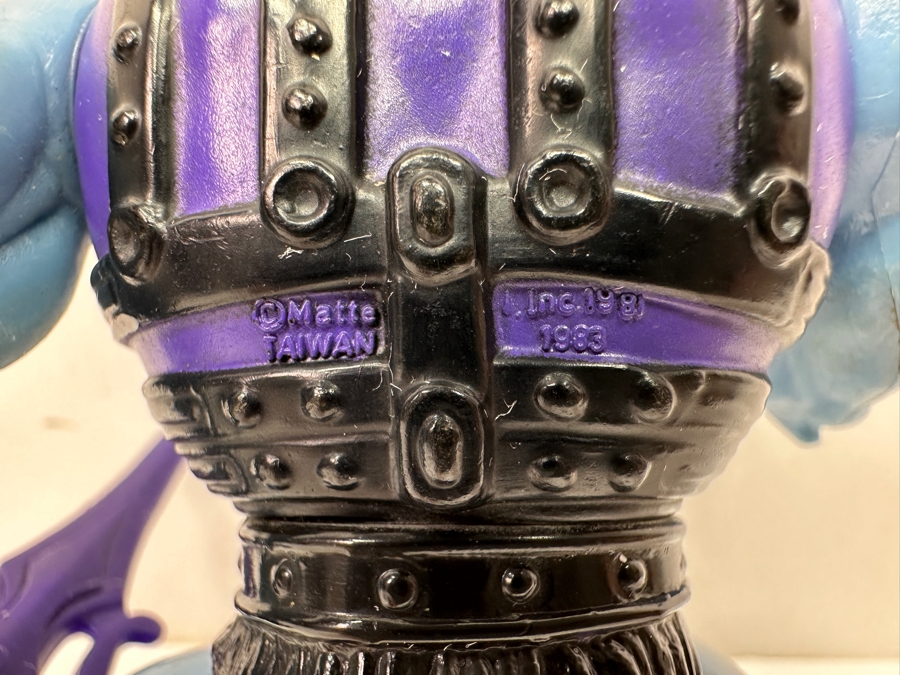 Mattel 1983 Masters Of The Universe Battle Armor Skeletor Action Figure 6'H [Photo 7]