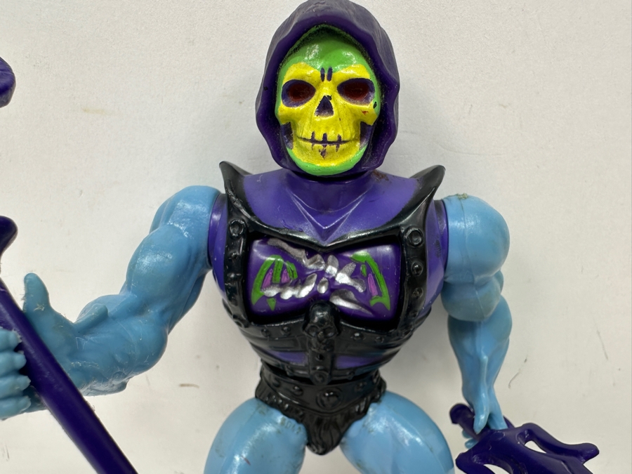 Mattel 1983 Masters Of The Universe Battle Armor Skeletor Action Figure 6'H [Photo 2]