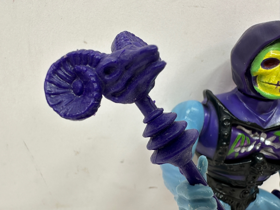 Mattel 1983 Masters Of The Universe Battle Armor Skeletor Action Figure 6'H [Photo 4]
