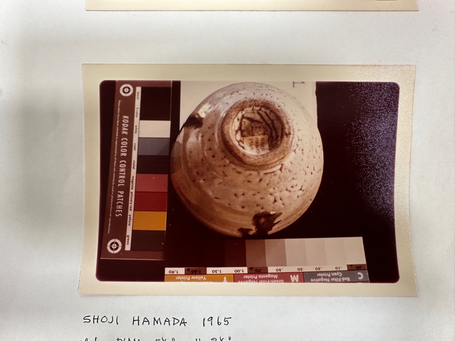 Shoji Hamada (1894-1978, Japanese) Original Studio Pottery Tea Bowl Chawan Vintage 1965 5.5'W X 3.5'H - Started The Mingei (Folk-Art) Movement In Japan - Declared A 'Living National Treasure' In 1955 Estimate $1,500-$6,000 [Photo 16]