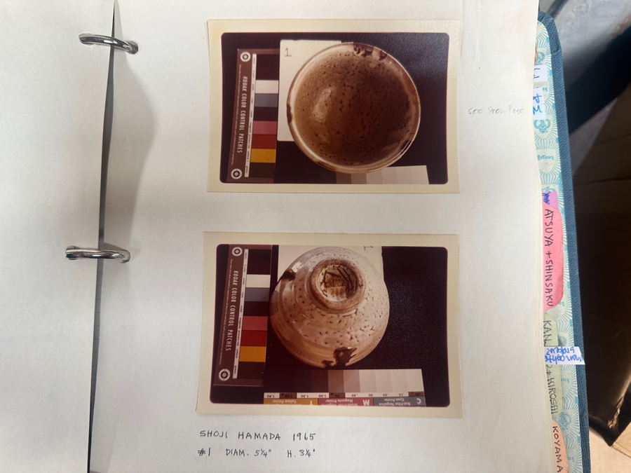 Shoji Hamada (1894-1978, Japanese) Original Studio Pottery Tea Bowl Chawan Vintage 1965 5.5'W X 3.5'H - Started The Mingei (Folk-Art) Movement In Japan - Declared A 'Living National Treasure' In 1955 Estimate $1,500-$6,000 [Photo 13]