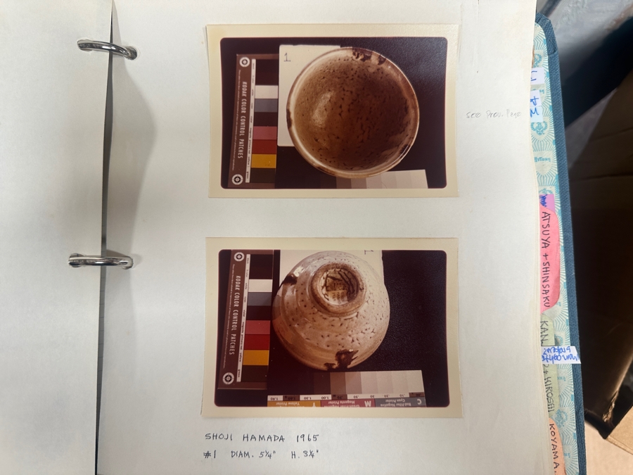 Shoji Hamada (1894-1978, Japanese) Original Studio Pottery Tea Bowl Chawan Vintage 1965 5.5'W X 3.5'H - Started The Mingei (Folk-Art) Movement In Japan - Declared A 'Living National Treasure' In 1955 Estimate $1,500-$6,000 [Photo 14]