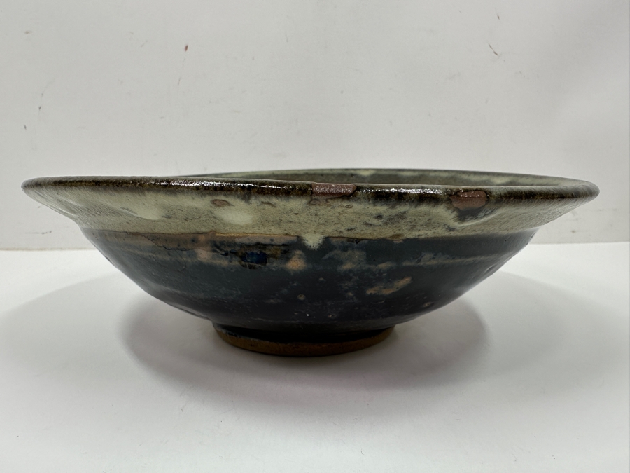 Shoji Hamada (1894-1978, Japanese) Original Studio Pottery Bowl Vintage 1955 9.25'W X 3'H - Started The Mingei (Folk-Art) Movement In Japan - Declared A 'Living National Treasure' In 1955 Estimate $2,500-$6,000 [Photo 4]