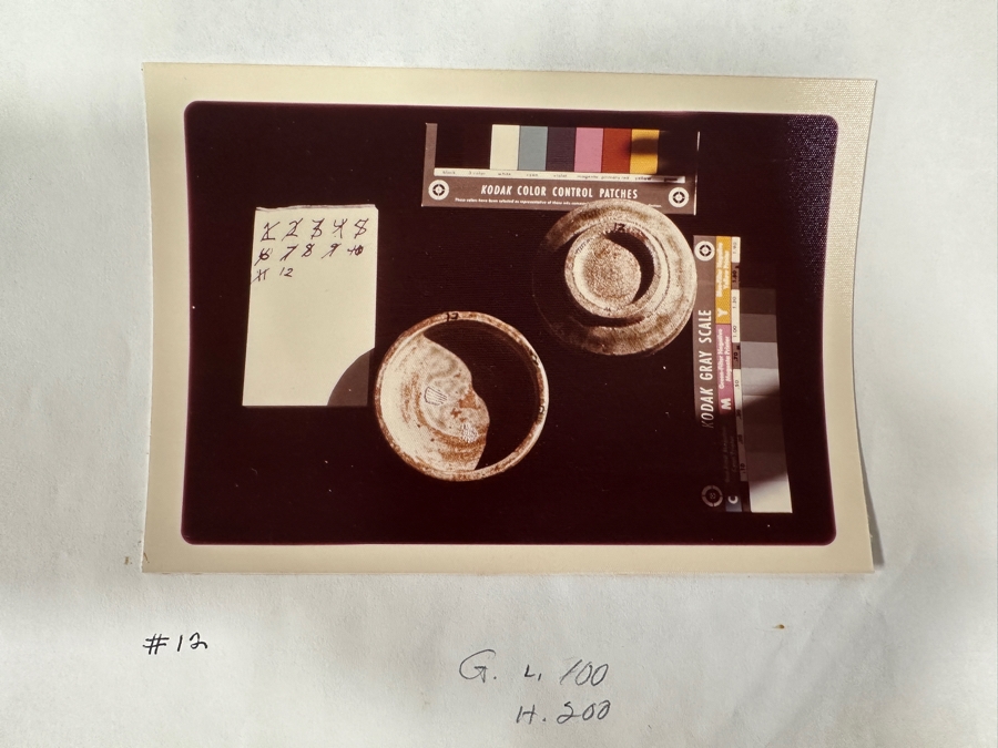 Atsuya Hamada (1932-1986, Japanese) Original Studio Pottery Covered Incense Box Vintage 1972 4'W X 2'H - Son Of Shoji Hamada - Estimate $300-$600 [Photo 12]