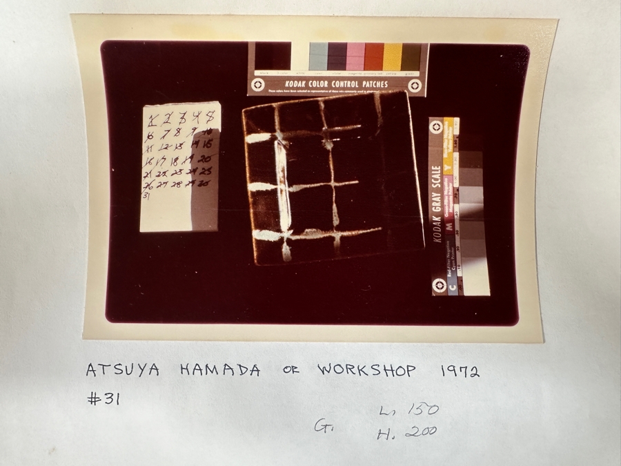 Atsuya Hamada (1932-1986, Japanese) Repaired Original Studio Pottery Small Dish Vintage 1972 6'W X 6'H - Son Of Shoji Hamada - Estimate $80-$200 [Photo 7]