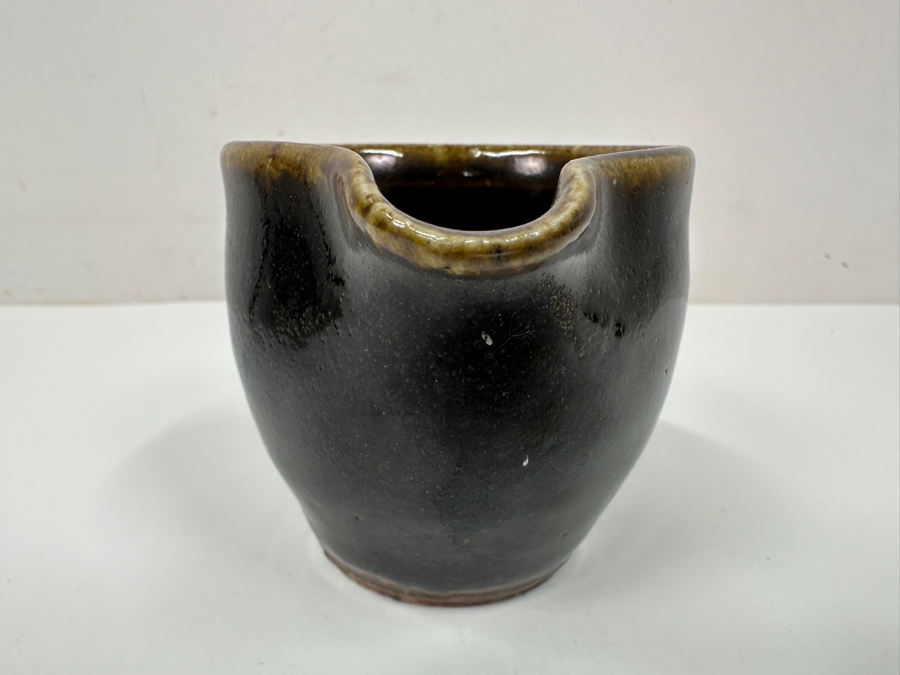 Atsuya Hamada (1932-1986, Japanese) Original Studio Pottery Cup With Spout Vintage 1964 2.5'H - Son Of Shoji Hamada - Estimate $150-$350 [Photo 7]