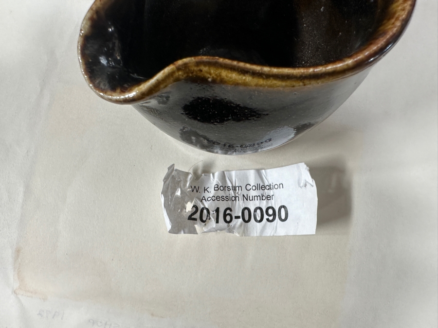 Atsuya Hamada (1932-1986, Japanese) Original Studio Pottery Cup With Spout Vintage 1964 2.5'H - Son Of Shoji Hamada - Estimate $150-$350 [Photo 14]