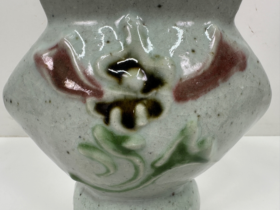 Kawai Kanjiro (1890-1966, Japanese) Original Studio Pottery Vase Vintage 1964 7'W X 5'D X 8.25'H - Key Figure In The Mingei (Folk-Art) Studio Pottery Movement Estimate $1,000-$3,000 [Photo 4]