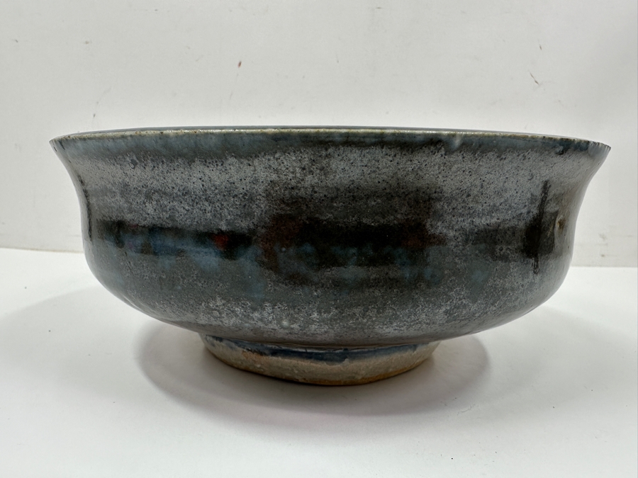 Kawai Kanjiro (1890-1966, Japanese) Original Studio Pottery Bowl Vintage 1955 8.5'W X 3.5'H - Key Figure In The Mingei (Folk-Art) Studio Pottery Movement Estimate $1,000-$3,000 [Photo 6]