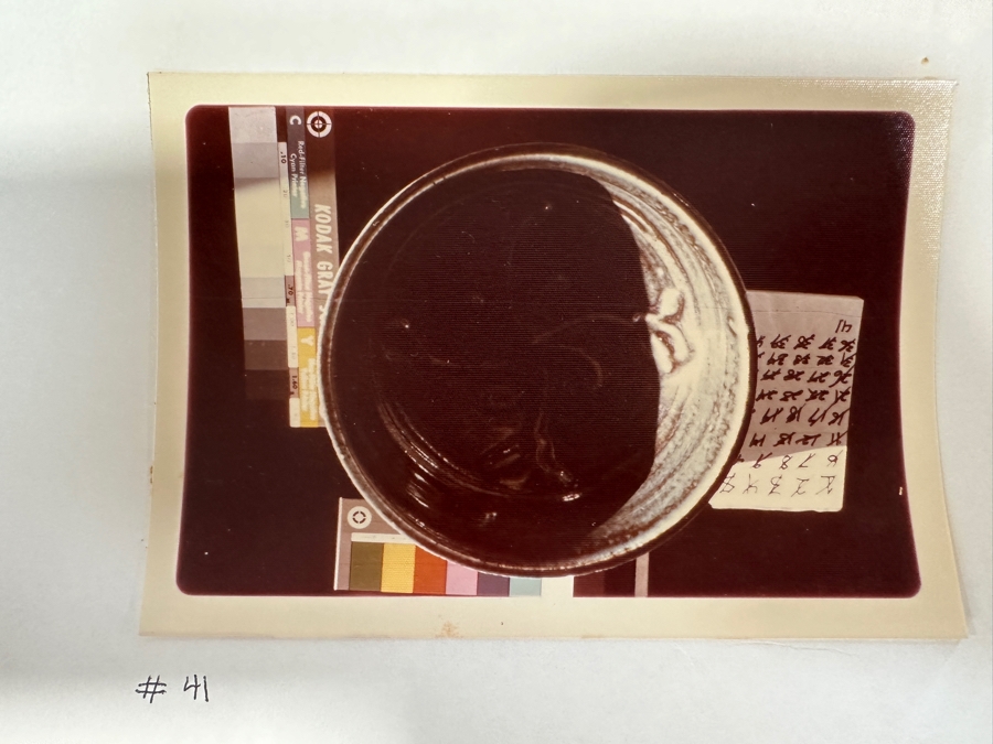 Kawai Kanjiro (1890-1966, Japanese) Original Studio Pottery Bowl Vintage 1955 8.5'W X 3.5'H - Key Figure In The Mingei (Folk-Art) Studio Pottery Movement Estimate $1,000-$3,000 [Photo 13]