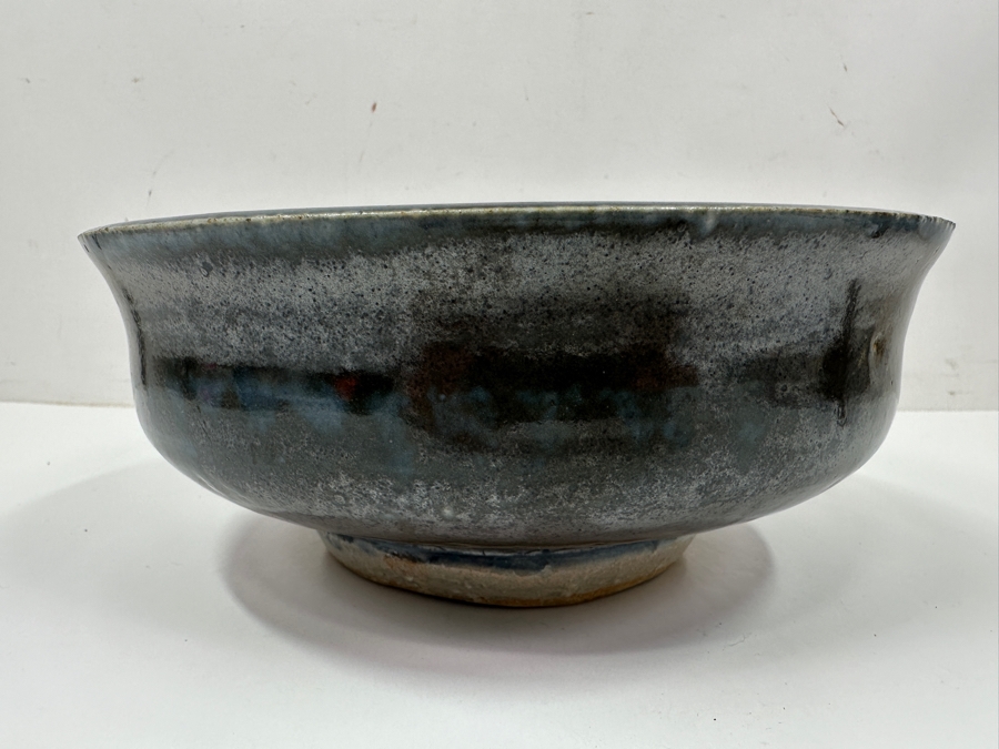 Kawai Kanjiro (1890-1966, Japanese) Original Studio Pottery Bowl Vintage 1955 8.5'W X 3.5'H - Key Figure In The Mingei (Folk-Art) Studio Pottery Movement Estimate $1,000-$3,000 [Photo 5]