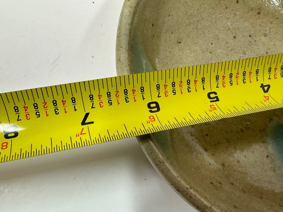 Atsuya Hamada (1932-1986, Japanese) Original Studio Pottery (3) Dishes Vintage 1972 6.25'W - Son Of Shoji Hamada - Estimate $250-$600 [Photo 8]