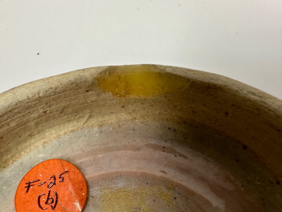 Kawai Kanjiro (1890-1966, Japanese) Original Studio Pottery Covered Incense Box Vintage 1955 4.5'W X 2.5'H - Key Figure In The Mingei (Folk-Art) Studio Pottery Movement Estimate $1,200-$2,500 [Photo 7]