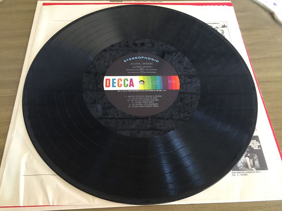 Alfred Apaka ‎- Aloha, Apaka! - Decca ‎- DL 74150 [Photo 5]