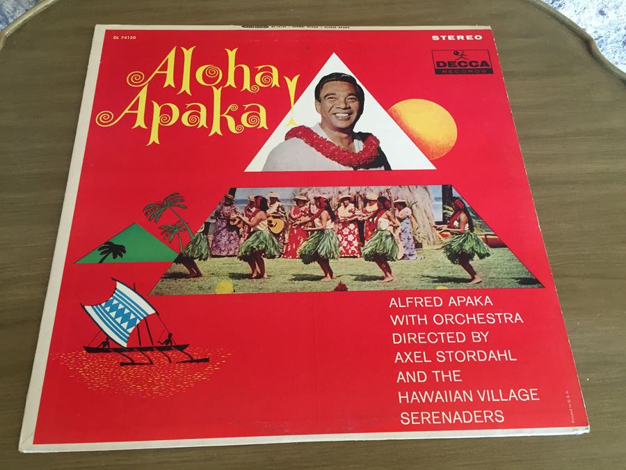 Alfred Apaka ‎- Aloha, Apaka! - Decca ‎- DL 74150