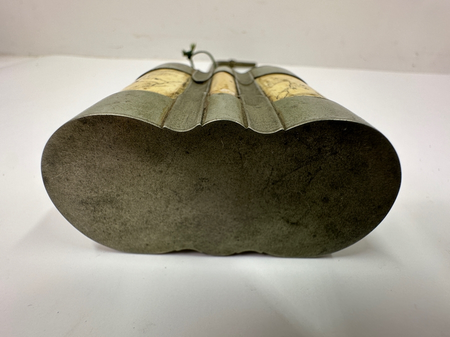 Vintage Chinese Opium Pipe With Scenic Carving At Base 13.5'H [Photo 10]