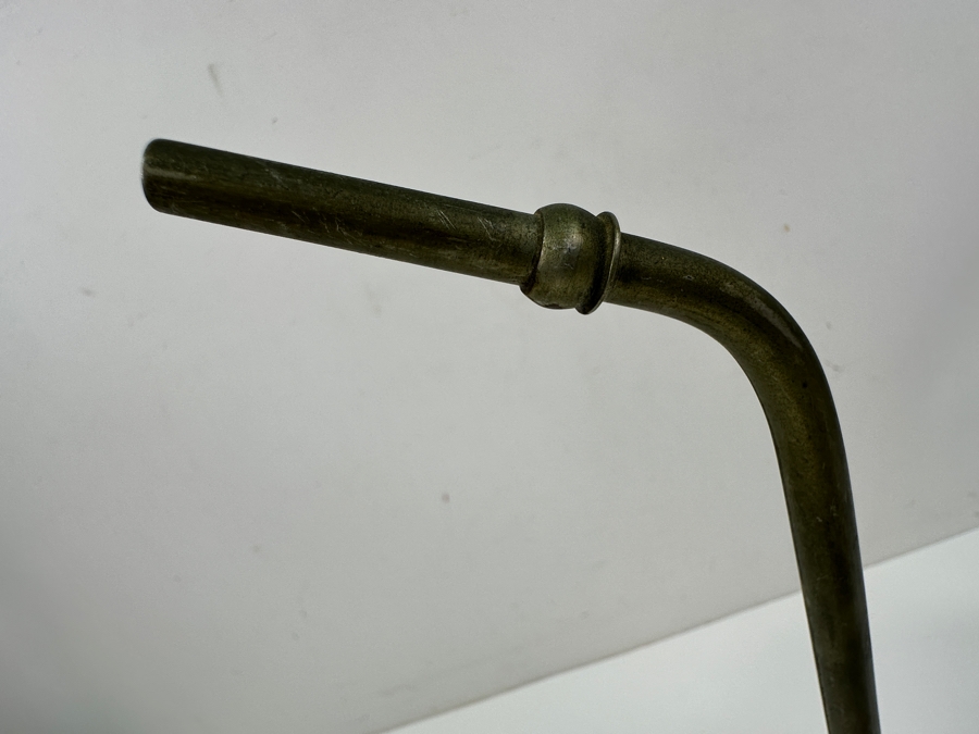 Vintage Chinese Opium Pipe With Scenic Carving At Base 13.5'H [Photo 12]